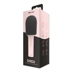 Forever Bluetooth microphone with speaker BMS-500 pink цена и информация | Forever Внешние аксессуары для компьютеров | 220.lv