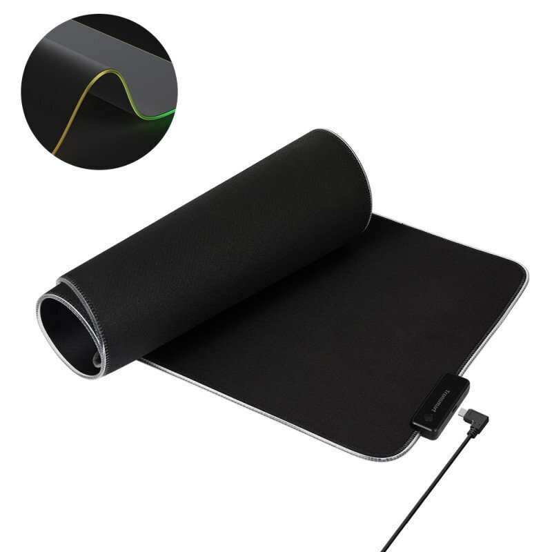Tronsmart Spire Soft Gaming RGB Mouse Pad (80 x 30 x 0,4 cm) for gamers black (349360) cena un informācija | Peles | 220.lv