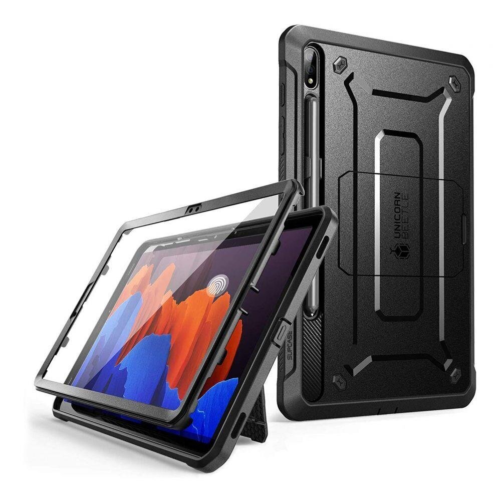 Supcase UNICORN BEETLE PRO GALAXY TAB S7 + / S8 + PLUS 12.4 BLACK цена и информация | Somas, maciņi | 220.lv