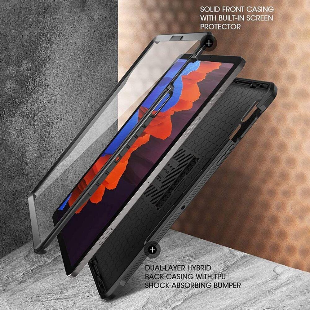 Supcase UNICORN BEETLE PRO GALAXY TAB S7 / S8 11.0 BLACK цена и информация | Somas, maciņi | 220.lv