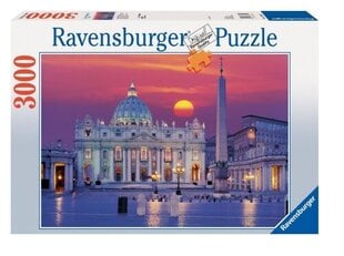 Ravensburger - Puzzle 3000 St Peter's Cathedral in Rome 121x80 cм цена и информация | Пазлы | 220.lv