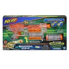 Hasbro - Nerf N-Strike modulis Ghost Ops Shadow ICS-6 cena un informācija | Rotaļlietas zēniem | 220.lv