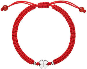 Evolution Group Красный браслет каббала на удачу 13001.3 цена и информация | Женские браслеты | 220.lv