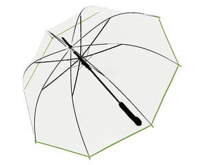Sieviešu lietussargs ar garu nūju Hit Long Automatic caurspīdīgs Glocke 77354B 04 cena un informācija | Lietussargi sievietēm | 220.lv