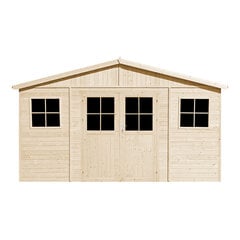 Koka dārza māja Timbela M330F + grīda cena un informācija | Dārza mājiņas, šķūņi, malkas nojumes | 220.lv