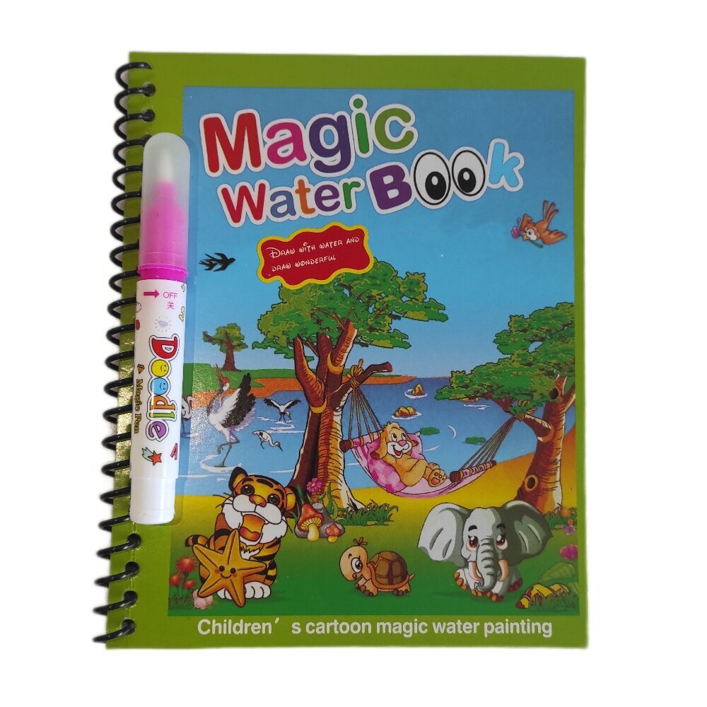 Atkārtoti lietojama ūdens pildspalvu krāsojamā grāmata cena un informācija | Modelēšanas un zīmēšanas piederumi | 220.lv