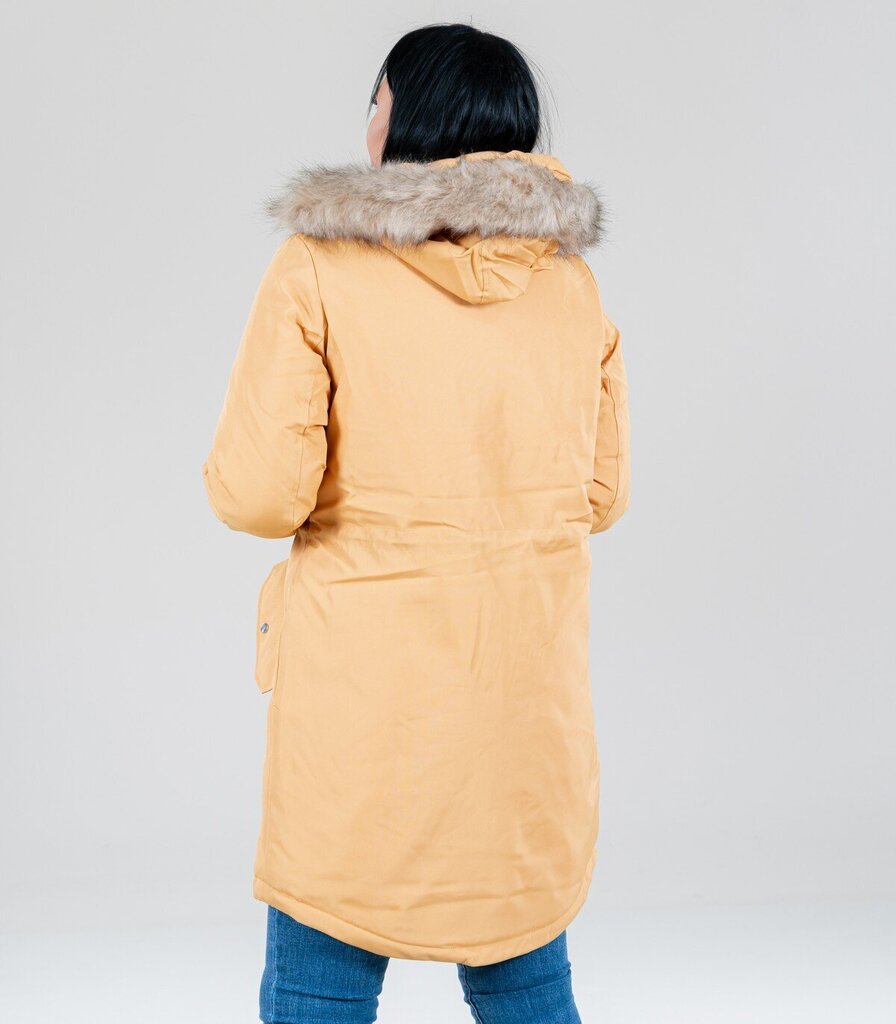 Vero Moda sieviešu parka 120g. 10267006*04, sinepju/amb 5715309853619 цена и информация | Sieviešu virsjakas | 220.lv