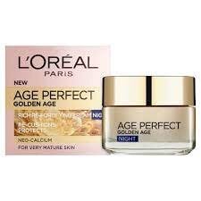 Реактивационный охлаждающий ночной крем L Oreal Age Perfect Golden Age Night Cream, 50 мл цена и информация | Кремы для лица | 220.lv