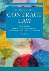 Cases, Materials and Text on Contract Law 3rd edition цена и информация | Книги по экономике | 220.lv