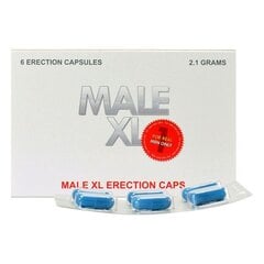Kapsulas ejakulāciju kavēšanai Male XL, 6 gab. cena un informācija | Vitamīni | 220.lv