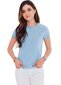 Sieviešu T-krekls Edoti SLR001 gaiši zils cena un informācija | T-krekli sievietēm | 220.lv