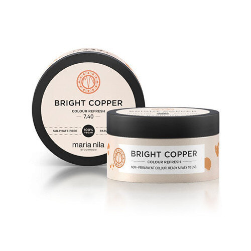 Mīksta barojoša maska ​​bez pastāvīgiem krāsu pigmentiem Bright Copper ( Color Refresh Mask) cena un informācija | Kosmētika matu stiprināšanai | 220.lv