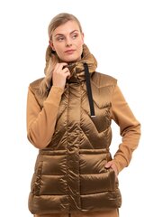 Luhta sieviete veste 300g Haukharja 32453-2*060, kuldne 6438522745378 цена и информация | Женские жилеты | 220.lv