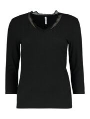 Женская рубашка Hailys LILL TSP*01 4067218035725, черная  цена и информация | Футболка женская | 220.lv