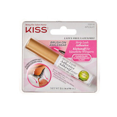 Клей для ресниц Kiss My Face Strip Lash Adhesive Clear, 5 г цена и информация | Накладные ресницы, керлеры | 220.lv