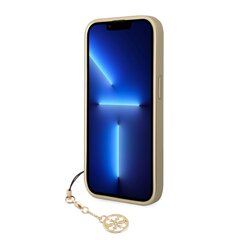 Guess 4G Charms Case для iPhone 14 Pro Max Brown цена и информация | Чехлы для телефонов | 220.lv