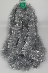 Новогодний дождик серебряный 8008, 6 м/70 мм  цена и информация | Рождественское украшение CA1029 | 220.lv