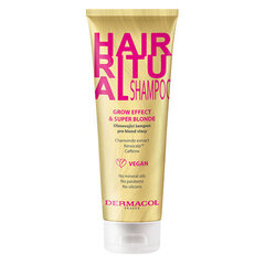 Atjaunojošs šampūns (Grow Effect & Super Blonde Shampoo), 250 ml цена и информация | Dermacol Духи, косметика | 220.lv