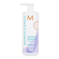 Питательный кондиционер для светлых волос Moroccanoil Blonde Perfecting Purple, 1000 мл цена и информация | Бальзамы, кондиционеры | 220.lv