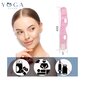Atkārtoti lietojama sejas novājēšanas siksna Yogasuper (rozā), Dubultzoda Reduktors Sejas Josta, Ādas Stingrība cena un informācija | Sejas tīrīšanas un masāžas ierīces | 220.lv