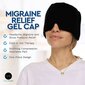 Yogasuper Galvassāpju atvieglošanas cepure - Sinusa atvieglošana, Migrenas atvieglošana, Stresa atvieglošana, Pūslīgu acu atvieglošana, 180 grādu pārklājums cena un informācija | Sejas tīrīšanas un masāžas ierīces | 220.lv