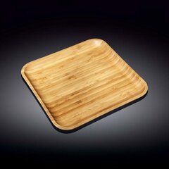 Servēšanas šķīvis, 30.5 cm, kvadrātveida, bambuss цена и информация | Посуда, тарелки, обеденные сервизы | 220.lv