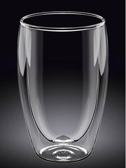 Dubultsienu glāze, 400 ml, stikls cena un informācija | Glāzes, krūzes, karafes | 220.lv