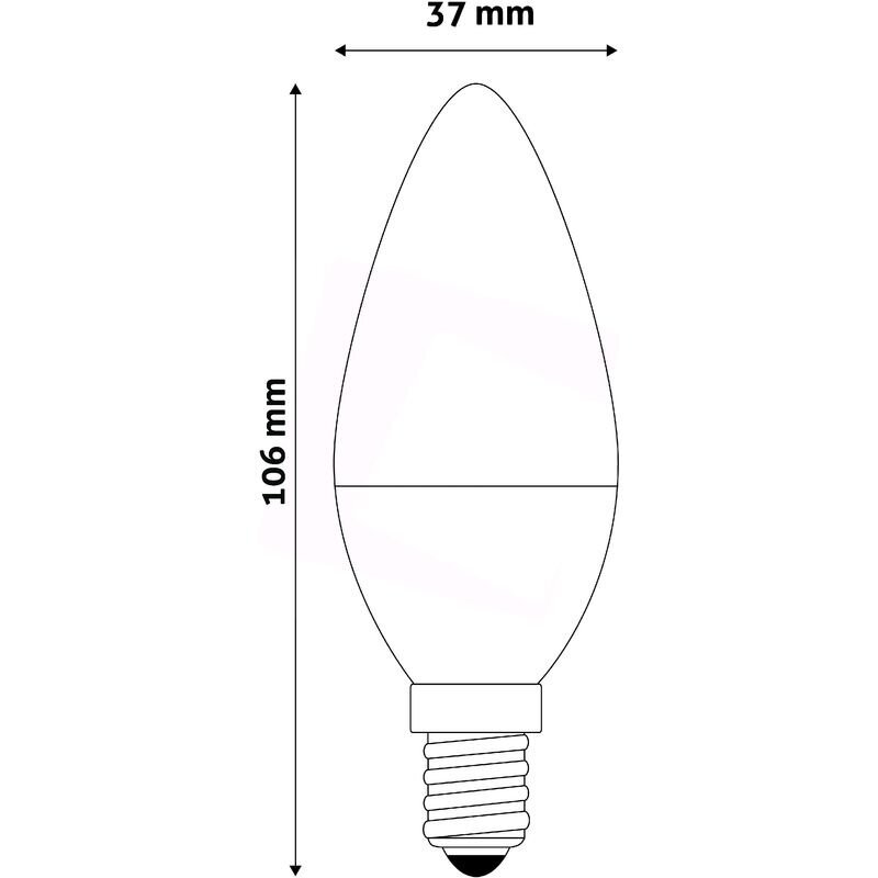 LED lampa ar tālvadības pulti, Avide Smart 4.9W RGB+W E14 cena un informācija | Spuldzes | 220.lv