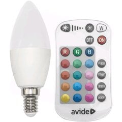 LED lampa ar tālvadības pulti, Avide Smart 4.9W RGB+W E14 цена и информация | Лампочки | 220.lv
