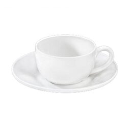 Olivia tase, 250 ml, ar apakštasi, 2 gab., porcelāns cena un informācija | Glāzes, krūzes, karafes | 220.lv