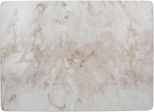 GREY MARBLE НАБОР ПОДСТАВОК 40X29СМ, 4ШТ, БЕЖЕВЫЙ, ЛАКИРОВАННАЯ ПРОБКА цена и информация | Скатерти, салфетки | 220.lv