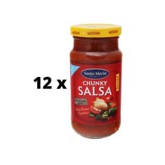 Mērce SANTA MARIA Chunky Salsa, 230 g x 12 gab. iepakojums cena un informācija | Mērces | 220.lv