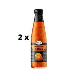 Острый кисло-сладкий соус из манго BUGA's, 375 г x 2 шт. упаковка цена и информация | Соусы | 220.lv