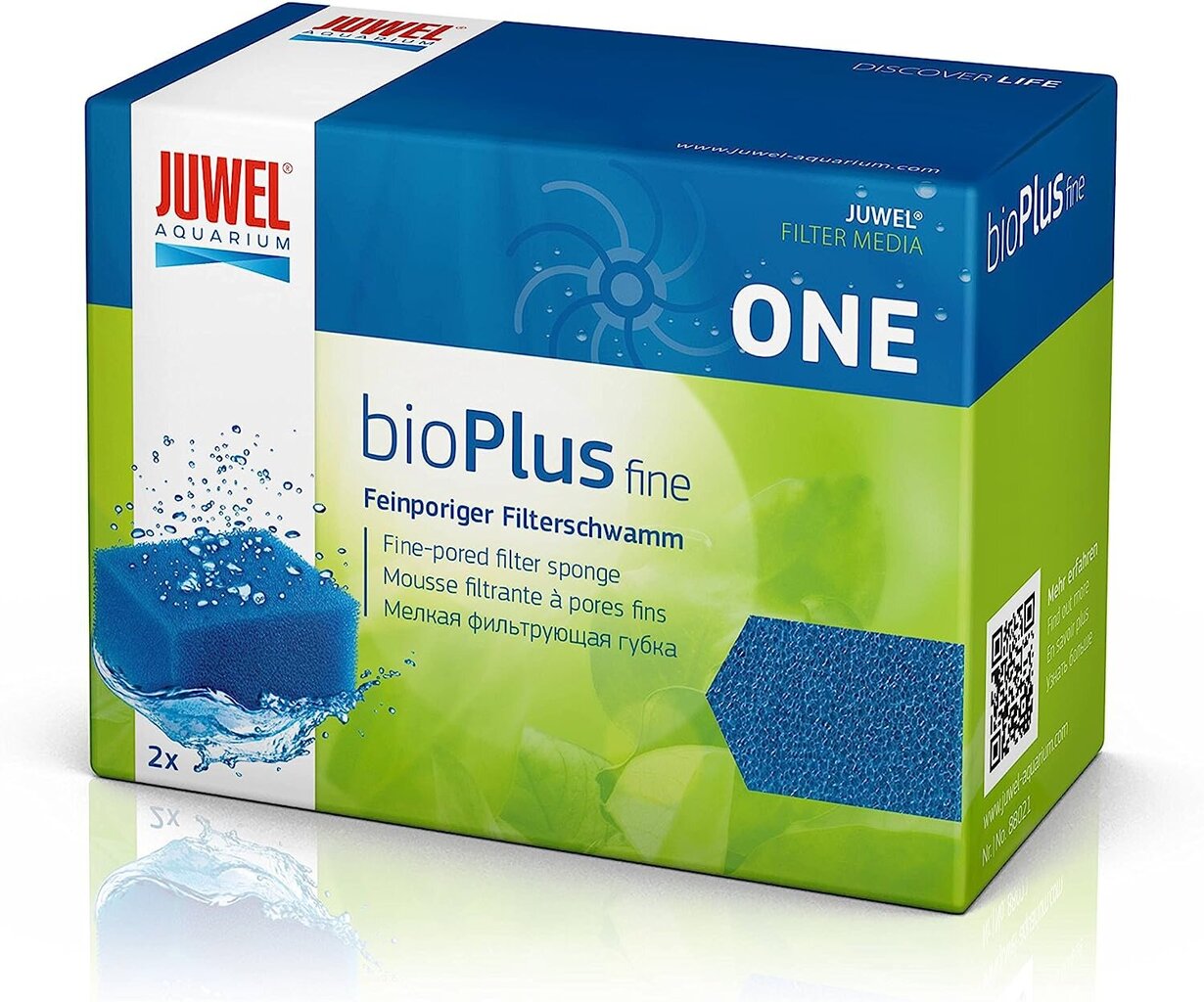 Juwel akvārija filtra sūklis 88021 Bioplus smalks cena un informācija | Akvāriji un aprīkojums | 220.lv