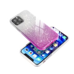 Чехол Forcell Shining для iPhone 14 PRO MAX ( 6.7 ), прозрачный/розовый цена и информация | Чехлы для телефонов | 220.lv