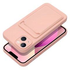 Vāciņš Forcell CARD - iPhone 14 (6.1) rozā цена и информация | Чехлы для телефонов | 220.lv