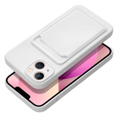 Vāciņš Forcell CARD - iPhone 14 (6.1) balts цена и информация | Чехлы для телефонов | 220.lv