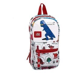 Рюкзак с пеналом Algo de Jaime Белый цена и информация | Школьные рюкзаки, спортивные сумки | 220.lv
