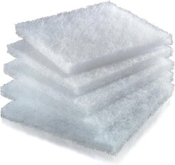 Juwel akvārija filtra spilventiņi Biopad Filterwatt, L (standarta), balts, 5 gabali (1 iepakojums) cena un informācija | Akvāriji un aprīkojums | 220.lv