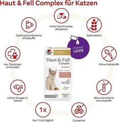 Doppelherz Haut & Fell Complex kaķiem cena un informācija | Vitamīni, uztura bagātinātāji, pretparazītu līdzekļi suņiem | 220.lv