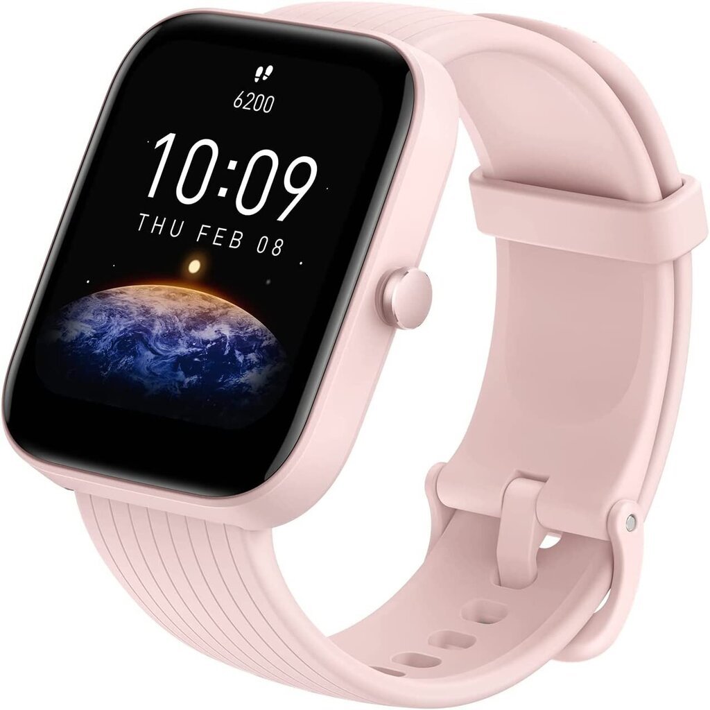 Amazfit Bip 3 Pink cena un informācija | Viedpulksteņi (smartwatch) | 220.lv