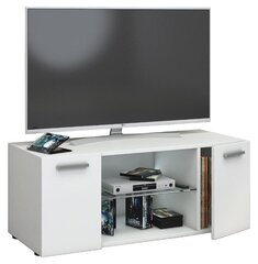 Televizora skapītis Lowina, 95x36x40 cm, balts cena un informācija | TV galdiņi | 220.lv
