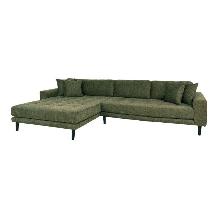 Stūra dīvāns Lido, zaļš cena un informācija | Stūra dīvāni | 220.lv