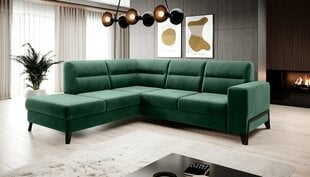 Stūra dīvāns NORE Casara, zaļš cena un informācija | Stūra dīvāni | 220.lv