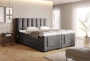 Кровать NORE Loco 04, 180x200 см, серая цена и информация | Кровати | 220.lv