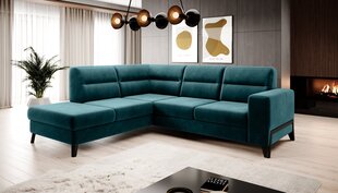Stūra dīvāns NORE, zils cena un informācija | Stūra dīvāni | 220.lv