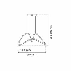 Milagro piekaramā lampa Tesoro цена и информация | Люстры | 220.lv