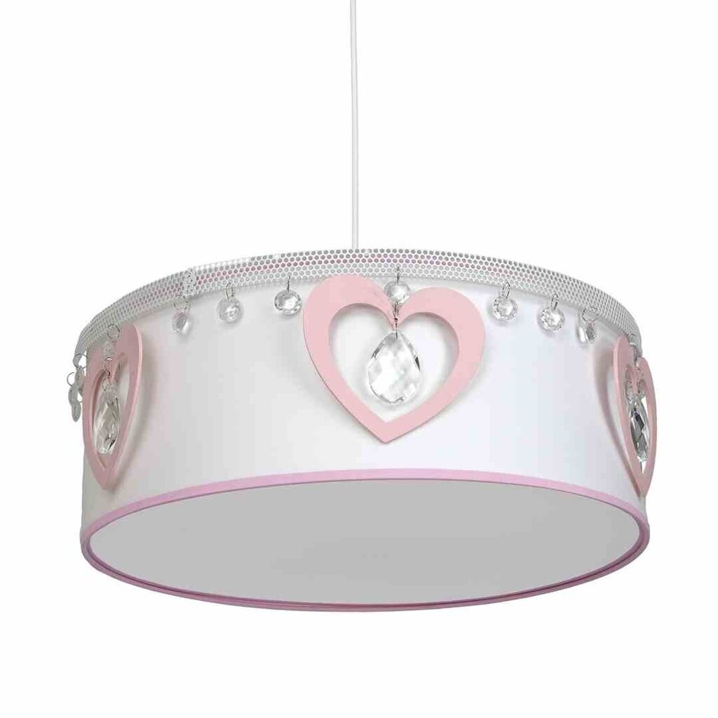 Piekaramā lampa Milagro HEART 1xE27 cena un informācija | Lampas bērnu istabai | 220.lv