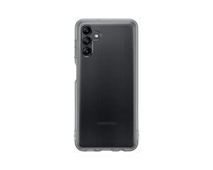 Samsung Soft caurspīdīgs vāciņš Galaxy A04s melns EF-QA047TBE cena un informācija | Telefonu vāciņi, maciņi | 220.lv