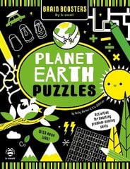 Planet Earth Puzzles: Activities for Boosting Problem-Solving Skills! cena un informācija | Grāmatas mazuļiem | 220.lv